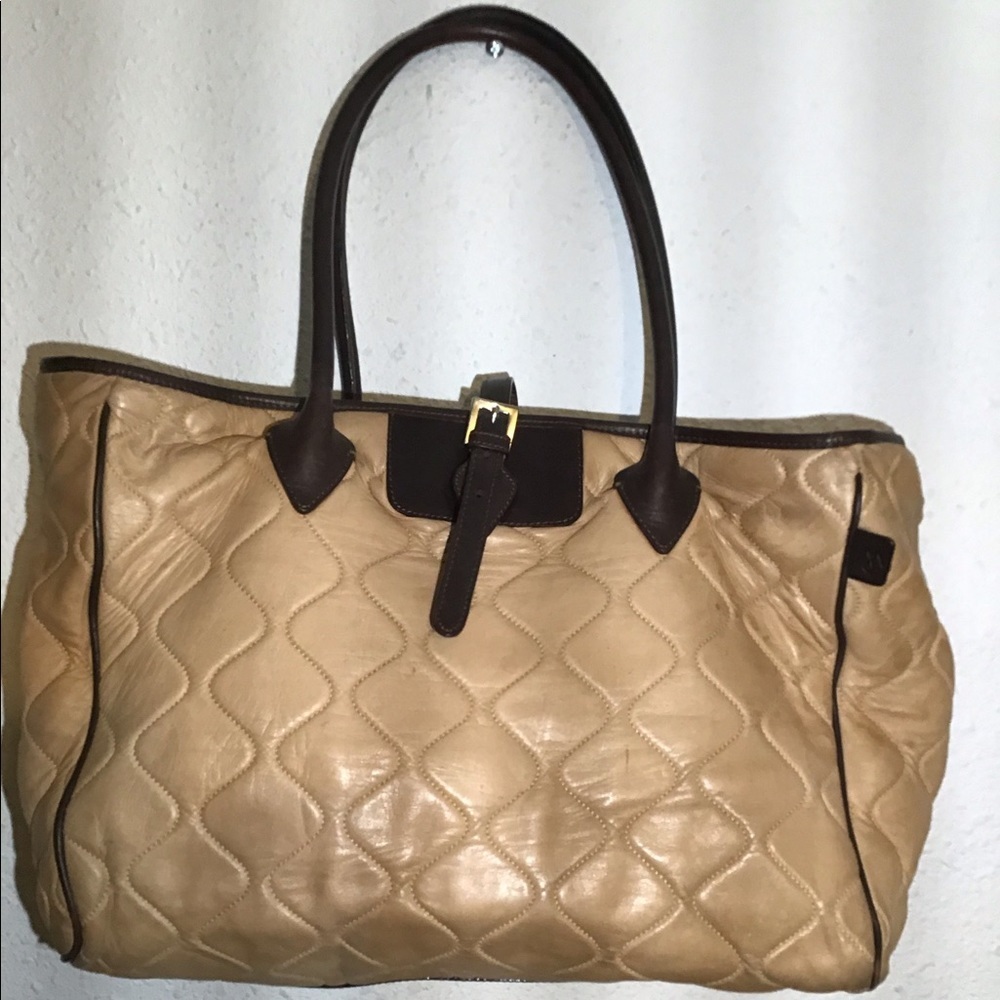 Martin + osa leather quilted shoulder bag